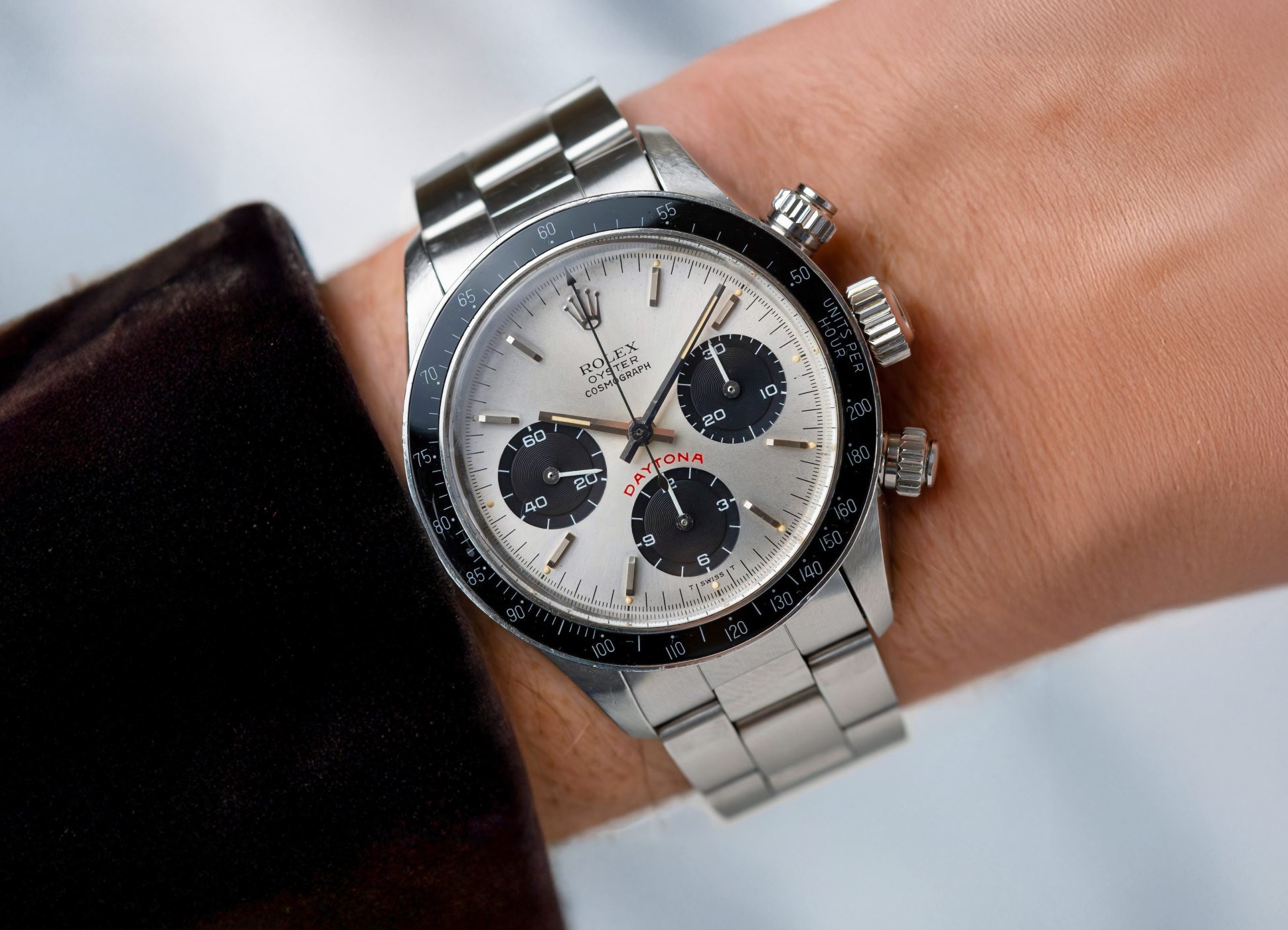 Rolex Daytona 6263 "Big Red" with black dial and acrylic bezel